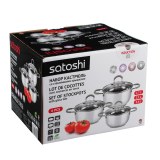 Batterie de cuisine inox SATOSHI