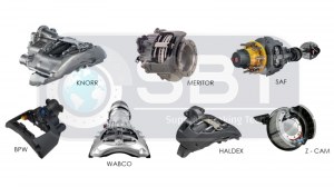 Kits de réparation d'étrier de freinage et de pièces de rechange pour équipements lourds