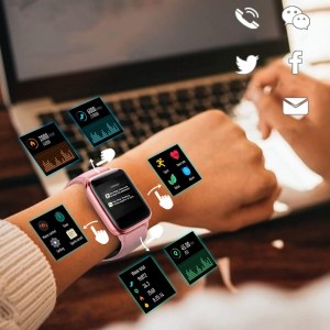 SMARTWATCH SMARTBAND POUR FEMMES POUR UN CADEAU ÉTAPES PULSE P8