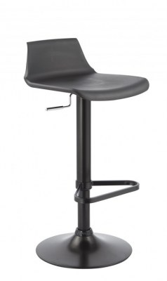 Tabouret en chrome et polymérique