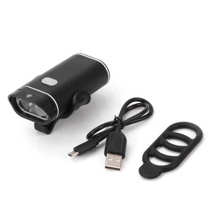 SET ÉCLAIRAGE VÉLO LED AVANT ARRIÈRE USB FORT 500 CB-2
