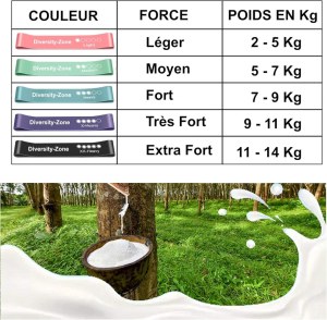 BANDES DE RÉSISTANCE FITNESS
