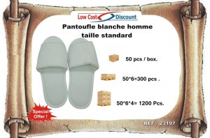 Film étirable professionnel,Assiette plat , Pantoufle blanche femme & homme
