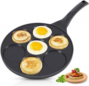 Poêle antiadhésive 26cm pour mini-crêpes blinis Mini Crêpe induction 7 Moule