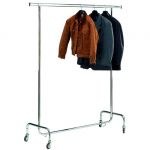 Penderie mobile chromÃ©e