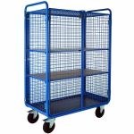 Chariot de desserte 4 cÃ´tÃ©s grillagÃ©s
