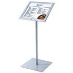 Poteau support porte-menu