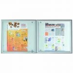 Vitrine extÃ©rieure double porte Verso