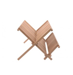 Egouttoir à vaisselle en bambou - pliable - résistant à l'humidité