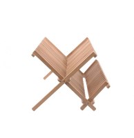 Egouttoir à vaisselle en bambou - pliable - résistant à l'humidité