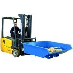 Benne Ã  dÃ©chets surbaissÃ©e 550 litres