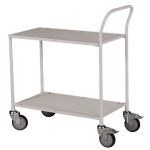 Chariot desserte Ã  double plateau