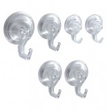 Crochets à ventouses - lot de 6 - accessoire interdesign power lock