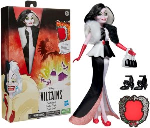 HASBRO - Poupée Disney Villains - Cruella d'Enfer - Neuf