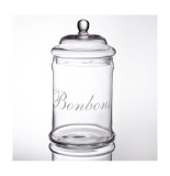 Bonbonnière en verre - bocal à bonbons