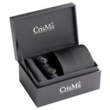 SET HOMME CRAVATE NOIRE
