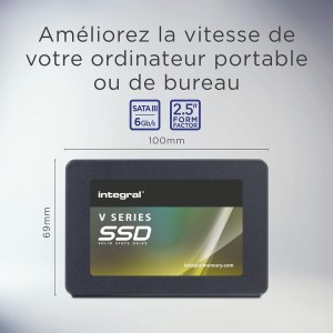 SSD 120Go SATA III 2.5 NEUF garantie 2 ans