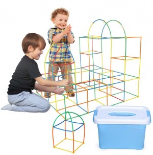 PAILLES DE CONSTRUCTION POUR LES ENFANTS ENSEMBLE SPS-01