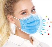 Masque facial protecteur 3 plis