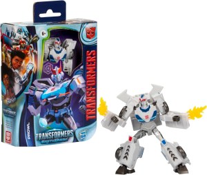 Transformers EarthSpark Deluxe Class Prowl Figurine Robot 12,7 cm, se transforme en 12...
