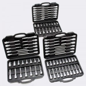 3 Coffrets Outils Clés à Douille 88 PCS KRAFTMULLER