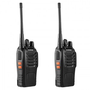 2x RADIOTÉLÉPHONE BAOFENG TALKIE WALKIE BF-888s HT