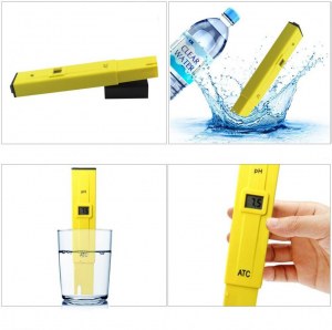 COMPTEUR ÉLECTRIQUE 0-14pH TESTEUR D'EAU PISCINE ATC PH-009I
