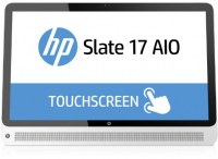 Destockage HP Slate 17-l005nb - All-in-one - 1 x Celeron N2807 / 1.58 GHz - RAM 2 GB -...