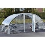 Abri vÃ©los fermÃ© DÃ´me