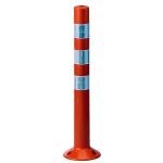 Poteau signalisation flexible