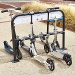 Range-trottinettes sur pieds - 12 places face Ã  face