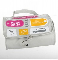 Trousse de voyage indispensable - décorée