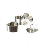 Formes de présentation coeur - lot de 3 - emporte pièce