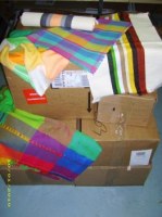 Liquidation lot : chemins/sets de table/nappes/coussins