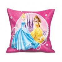 Coussin 35 cm - princesses disney - assorti de couleurs