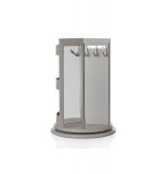 Porte bijoux manège rotatif - beige