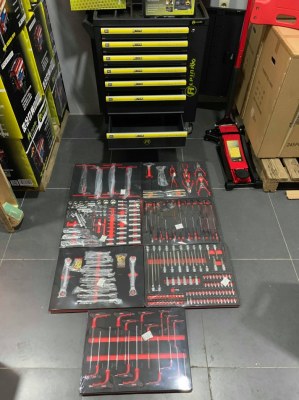 SERVANTE D'ATELIER ALPINA 419 PIÈCES 7/7 PROFESSIONNEL NEW MODEL