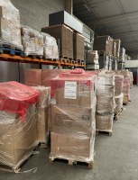 Palettes GIFI visible sur place