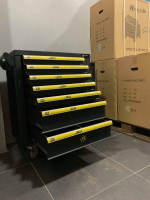 SERVANTE D'ATELIER ALPINA 419 PIÈCES 7/7 EN CHROME VANADIUM NEW MODEL