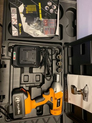 COFFRET CLÉ À CHOC 24V 4Ah ULTRA PUISSANTE ALPINA