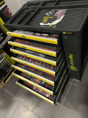 SERVANTE D'ATELIER ALPINA 7 Tiroirs 7 Remplis PROFESSIONNEL NEW MODEL PRO