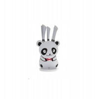 Bloc couteaux rotatif avec couteaux inclus - panda blanc