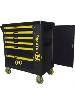 SERVANTE D'ATELIER ALPINA NEUVE complète + outillages/6tiroirs+1