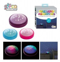 Veilleuse projection - rose - lampe couleur changeante