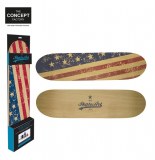 Etagère skateboard murale grand modèle - usa - décoration murale s