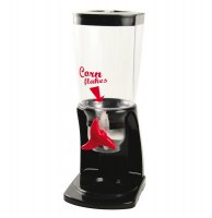 Distributeur de céréales - noir - grand verseur petit déjeuner