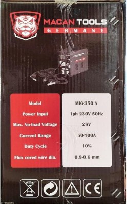 Poste à souder semi-automatique MIG- 350