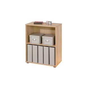 Etagère de rangement - chêne de sonoma - 2 niveaux