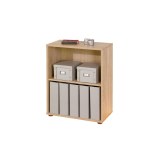 Etagère de rangement - chêne de sonoma - 2 niveaux