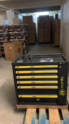 Servante d'atelier ALPINA - Servante à Outils 245 pcs - 6 Tiroirs